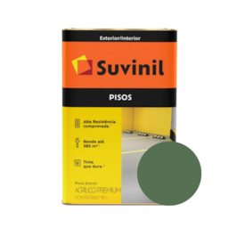Tinta Suvinil Pisos Verde Latão 18L