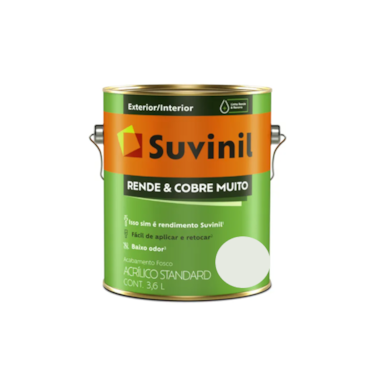 Tinta Suvinil Rende e Cobre Muito Gelo Galão 3,6L