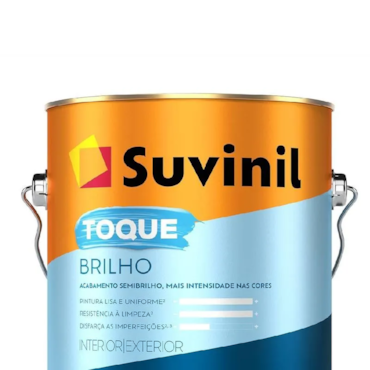 Tinta Toque Brilho Acrílico Branco Neve Suvinil 3,6L