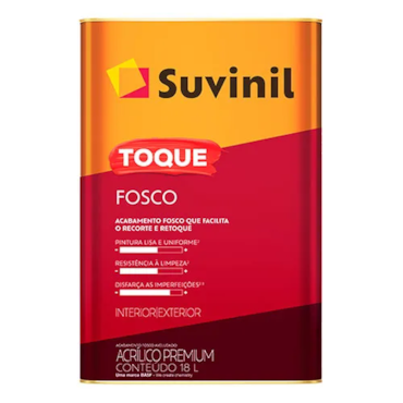 Tinta Toque Fosco Branco Suvinil 18L