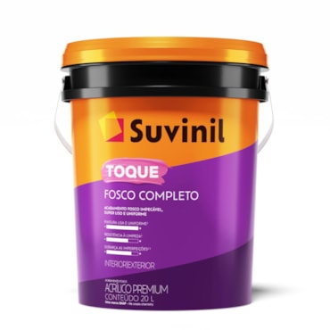 Tinta Toque Fosco Completo Branco Suvinil 20L