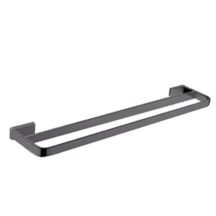 Toalheiro Duplo de Parede Rainbow Doka GunMetal