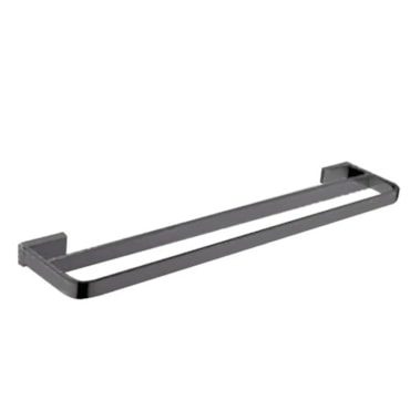 Toalheiro Duplo de Parede Rainbow Doka GunMetal