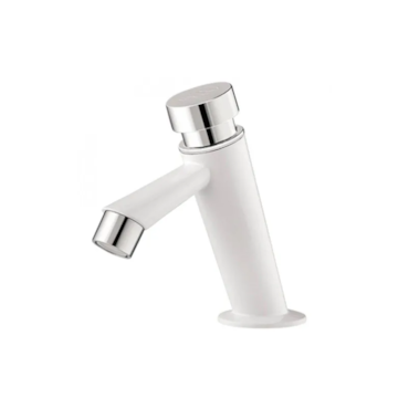 Torneira Automática para  Lavatório Tigre de Mesa Branca Torneira Automática para  Lavatório Tigre de Mesa Branca