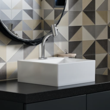 Torneira Celite de Mesa Bica Alta Basic Cromado