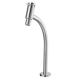 Torneira Celite de Mesa Bica Alta Basic Cromado