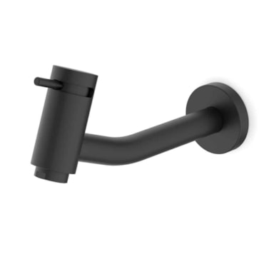Torneira Celite para Lavatório de Parede Basic Preto Matte