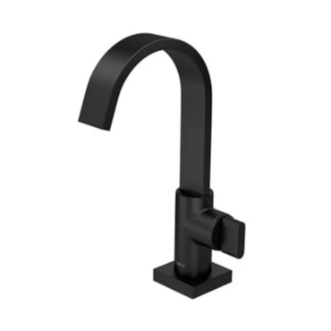 Torneira de Mesa Bica Alta para Lavatório Polo Deca Black Matte