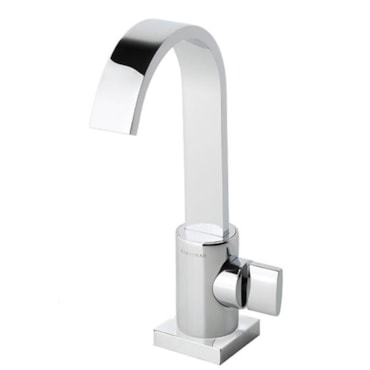 Torneira de Mesa Cromado para Banheiro Tigre Goa Torneira de Mesa Cromado para Banheiro Tigre Goa