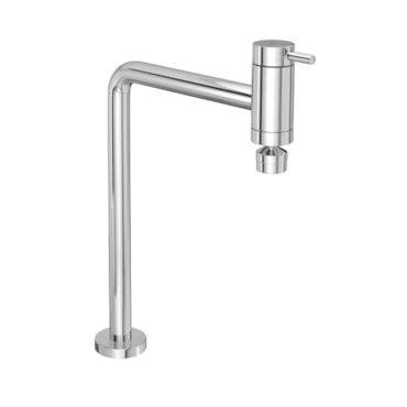 Torneira de Mesa Deca Link 90 Graus com Bica Móvel para Cozinha Cromado