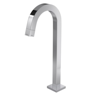 Torneira de Mesa Deca Tube Bica Alta para Lavatório Cromado
