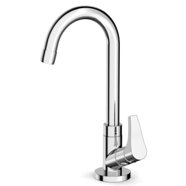 Torneira de Mesa para Banheiro Celite Like Cromado Bica Alta Torneira de Mesa para Banheiro Celite Like Cromado Bica Alta