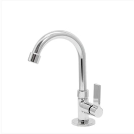 Torneira de Mesa para Cozinha Cromado Talita com Bica Giratória C70