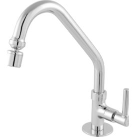 Torneira de Mesa para Cozinha Talita com Bica Móvel Volante C100