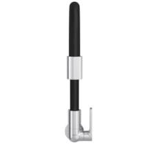 Torneira Deca de Parede Cozinha Bica Articulável Cromado e Preto