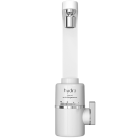 Torneira Hydra Slim para Parede Branca 4 Temperaturas 220V/5500W