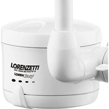 Torneira Loren Easy de Parede Lorenzetti Elétrica 220V/5500W Branco