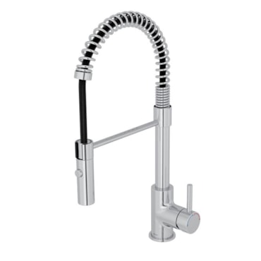 Torneira Monocomando de Mesa para Cozinha Spin One Gourmet Cromado