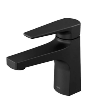 Torneira Monocomando Preto Docol Lift Ônix Bica Baixa