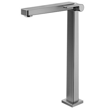 Torneira para Banheiro Docol Stillo Bica Alta 90° Grafite Escovado Torneira para Banheiro Docol Stillo Bica Alta 90° Grafite Escovado