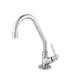 Torneira Para Cozinha Talita de Bancada Bica Giratória Cano 5/8