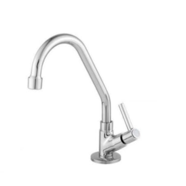 Torneira Para Cozinha Talita de Bancada Bica Giratória Cano 5/8