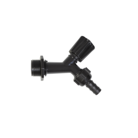 Torneira para Jardim Preta Slim 1/2