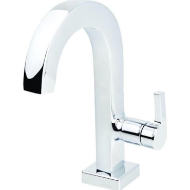 Torneira Para Lavatório De Mesa Bica Alta Creato Cromado Torneira Para Lavatório De Mesa Bica Alta Creato Cromado