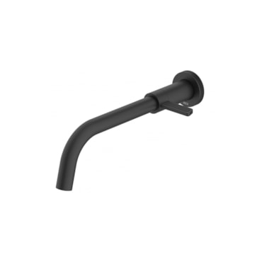 Torneira Para Lavatório De Parede Logic Matte Preto Mate Roca