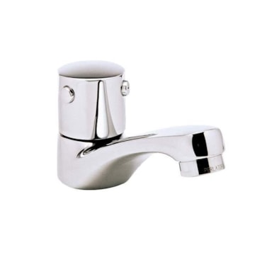 Torneira Tigre Ascot com Tubo Baixo para Banheiro Cromado Torneira Tigre Ascot com Tubo Baixo para Banheiro Cromado