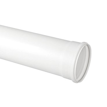 Tubo de PVC Esgoto Krona Série Normal Branco 100mm com 6m