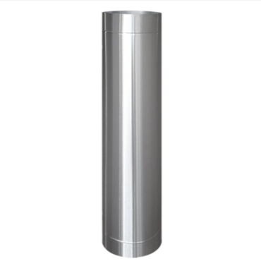 Tubo em Aço Inox 304 9'' c/ 1m Refracon Tubo em Aço Inox 304 9'' c/ 1m Refracon
