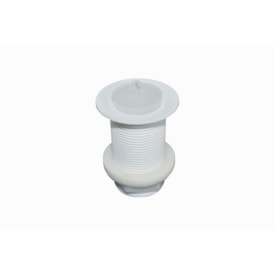 Válvula com Tampa para Tanque/Lavatório Astra Branco 75mm