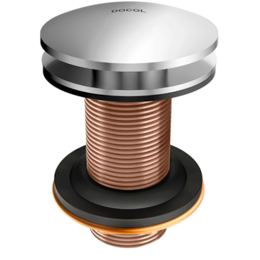 Válvula de Pia de Banheiro Click Clark 7/8" Cromada Válvula de Pia de Banheiro Click Clark 7/8" Cromada