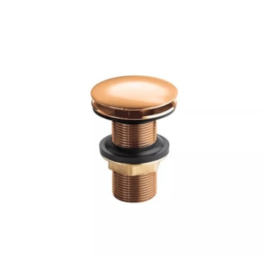 Válvula Luxo para Lavatório S/L 2 3/8" x 7/8" Redonda Válvula Luxo para Lavatório S/L 2 3/8" x 7/8" Redonda