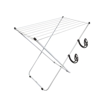 Varal de Chão Secalux Summer em Aço 91x51cm Varal de Chão Secalux Summer em Aço 91x51cm