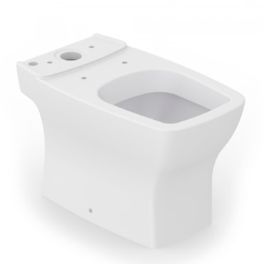 Vaso Sanitário para Caixa Acoplada Incepa Branco Matte Boss Vaso Sanitário para Caixa Acoplada Incepa Branco Matte Boss