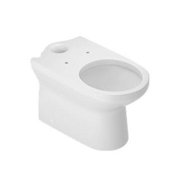 Vaso Sanitário para Caixa Acoplada Span Round Branco Kholer