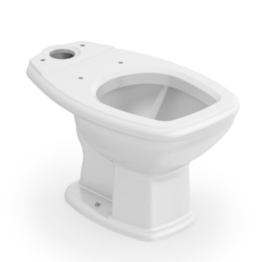 Vaso Sanitário Quadrado para Caixa Acoplada Celite Fit Plus