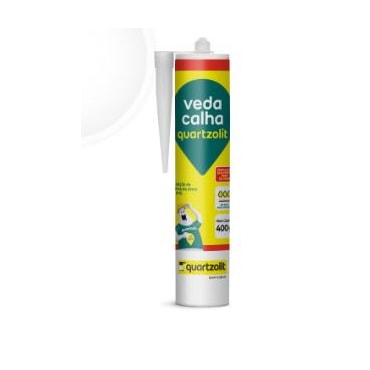 Veda Calha Brasilit Cinza 360g Quartzolit
