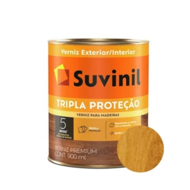Verniz de Proteção Tripla Natural e Brilhante Suvinil 900ml