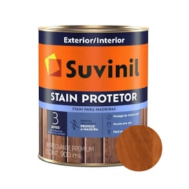 Verniz Suvinil Stain Protetor Acetinado Mogno 900ml