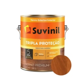 Verniz Suvinil Tripla Proteção Brilhante Mogno Galão 3,6L